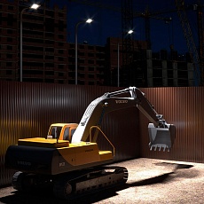 Прожектор светодиодный Gauss Elementary 200W 6500К 691511200 5