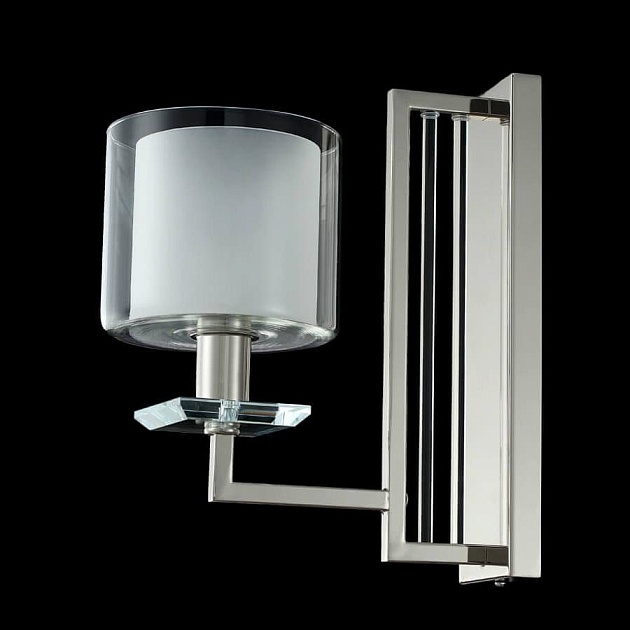 Бра Crystal Lux Nicolas AP1 Nickel/White Фото № 3