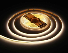 Светодиодная лента Ambrella Light GS4612 COB 400Led/10W m/ 24V IP20 4500K/ 5m*5mm*2.1mm (2 конт.) GS4612 3