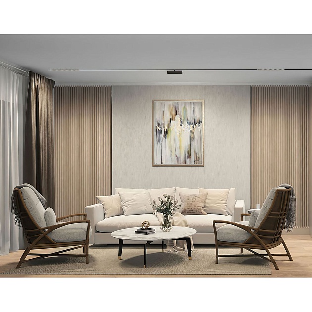 Трековый светодиодный светильник Denkirs Smart Grill DK8002-BK Фото № 5