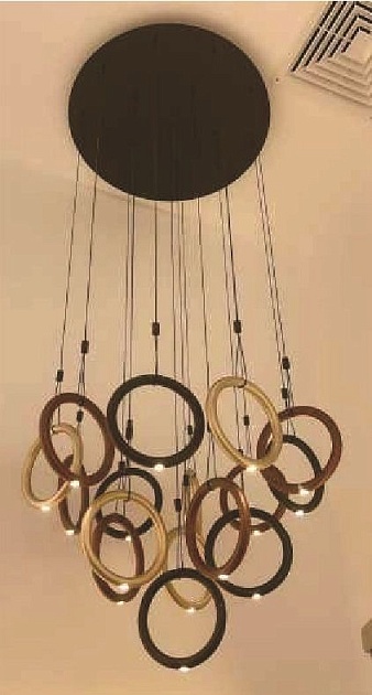 Подвесная светодиодная люстра Romatti Cullinan Jia PD11131R Фото № 1