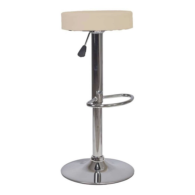 Барный стул AksHome Pina кремовый, экокожа 30230 Фото № 1