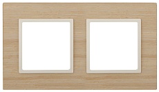 Рамка 2-постовая ЭРА Elegance 14-5302-11 Б0034576