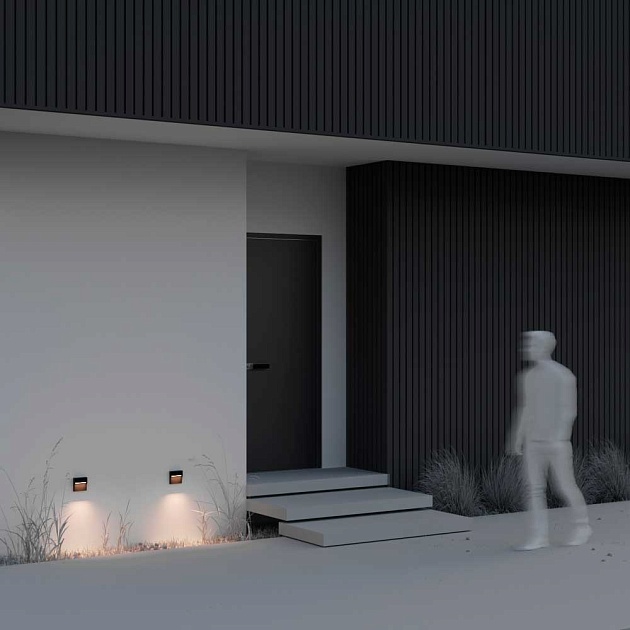 Уличный настенный светодиодный светильник Maytoni Mane O047SL-L3B3K изображение 8 Уличный настенный светодиодный светильник Maytoni Mane O047SL-L3B3K Фото № 8