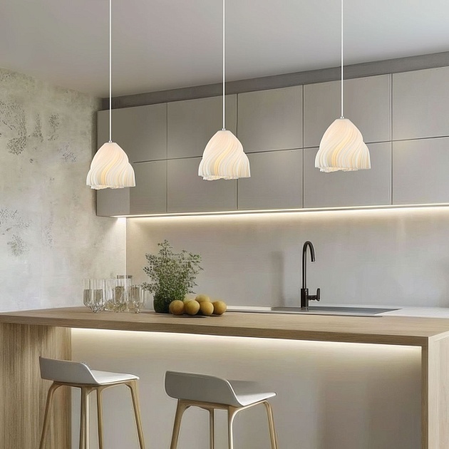 Подвесной светильник Eurosvet Sinki 40077/1 белый Фото № 3