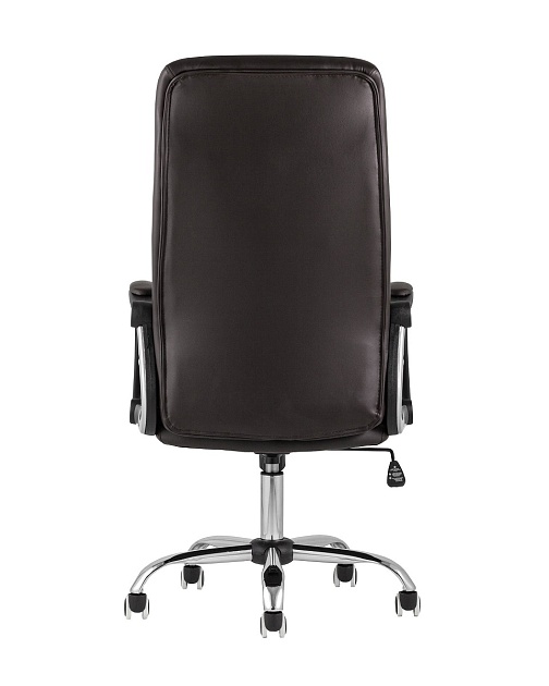 Кресло руководителя TopChairs Tower коричневое D-418 brown изображение 4 Кресло руководителя TopChairs Tower коричневое D-418 brown Фото № 4