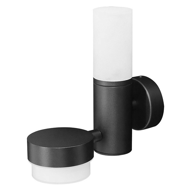 Уличный настенный светильник Arte Lamp BUDAPEST A2360AL-2BK Фото № 1