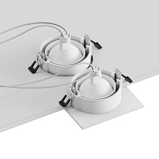 Встраиваемый светильник Hesby Lighting Hesby Atlas IP20,10Вт, GU5.3, белый HSBL_0088 2