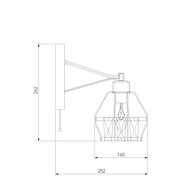 Бра Eurosvet 70075/1 белый изображение 2 Бра Eurosvet 70075/1 белый Фото № 2