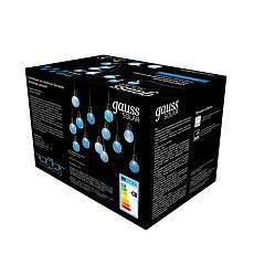 Гирлянда на солнечных батареях Gauss Solar Шары GS033 2