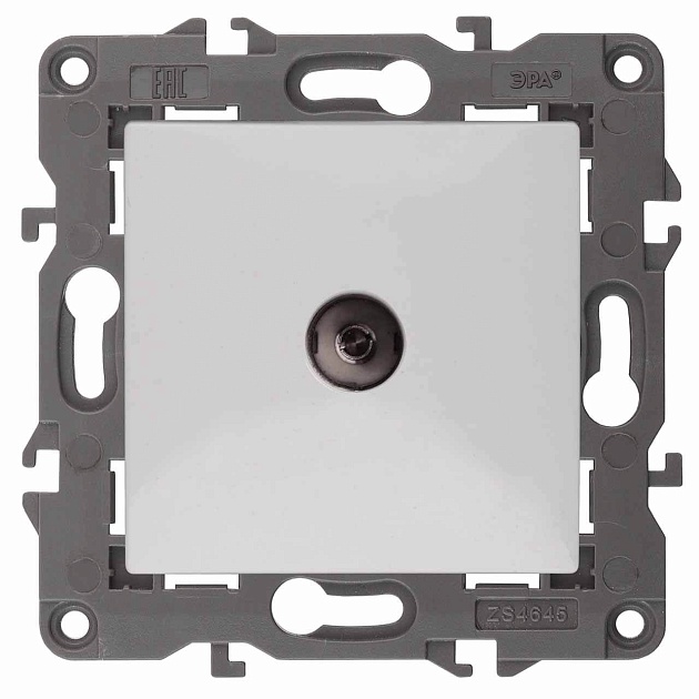 ТВ-розетка проходная ЭРА Elegance 14-3102-01 Б0034296 Фото № 1