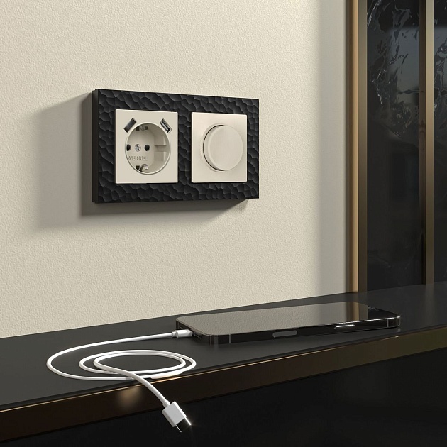 Диммер Werkel айвори матовый W1142062 4690389191947 изображение 4 Диммер Werkel айвори матовый W1142062 4690389191947 Фото № 4