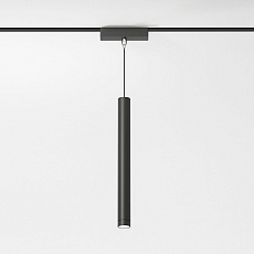 Подвесной трековый светодиодный светильник Elektrostandard Flat Magnetic Alliet 85097/01 черный a063714 2