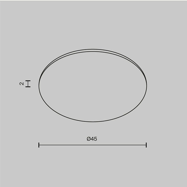 Стекло для пылевлагозащиты Maytoni Technical Dip Glass001-D45 Фото № 3