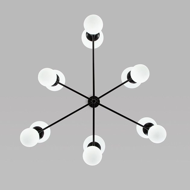 Подвесная люстра Eurosvet Bubble 30182 черный Фото № 4