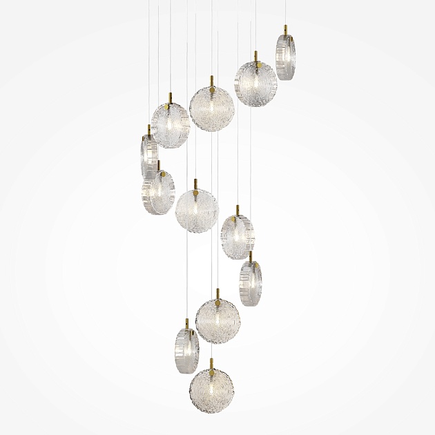 Подвесная люстра Maytoni Frozen MOD254PL-12BS Фото № 5