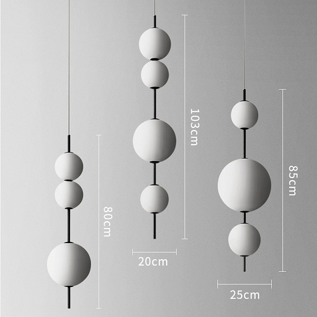 Подвесной светильник Imperium Loft Beads Pendant 85415-22 Фото № 8