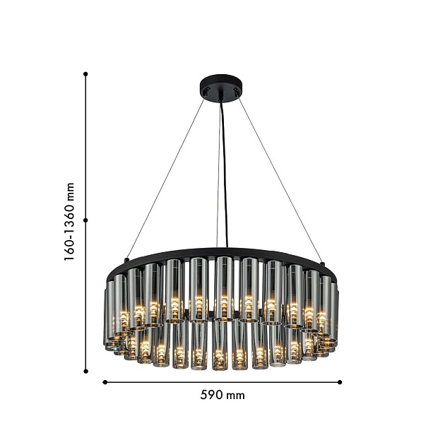 Подвесная люстра Favourite Slang 4504-30P изображение 2 Подвесная люстра Favourite Slang 4504-30P Фото № 2