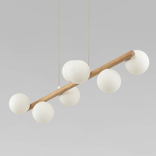 Подвесная люстра TK Lighting 5905 Estera Wood Фото № 5