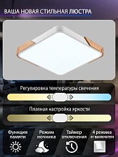 Потолочный светодиодный светильник Natali Kovaltseva LED LAMPS 81410 1