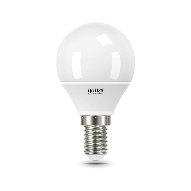 Лампа светодиодная Gauss E14 12W 4100K матовая 53122 изображение 2 Лампа светодиодная Gauss E14 12W 4100K матовая 53122 Фото № 2