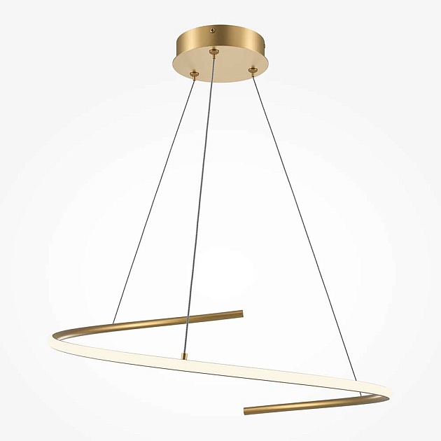 Подвесной светодиодный светильник Maytoni Curve MOD242PL-L33BSK Фото № 4