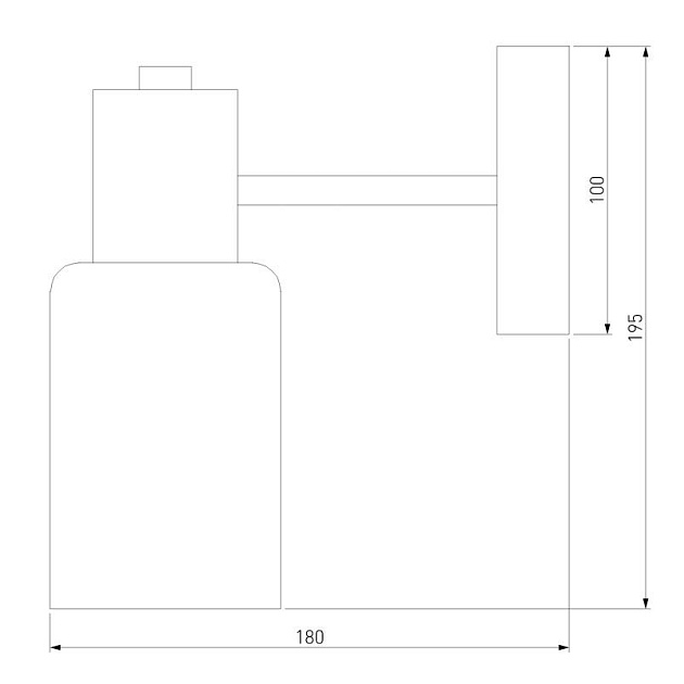 Бра Eurosvet Vegga 70160/1 хром Фото № 3