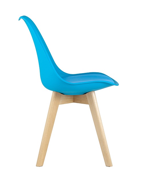 Кухонный стул Stool Group FRANKFURT бирюзовый дер. ножки Y863 aqua Фото № 3