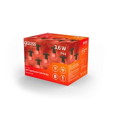 Светодиодная гирлянда белт-лайт Gauss Holiday HL064 4