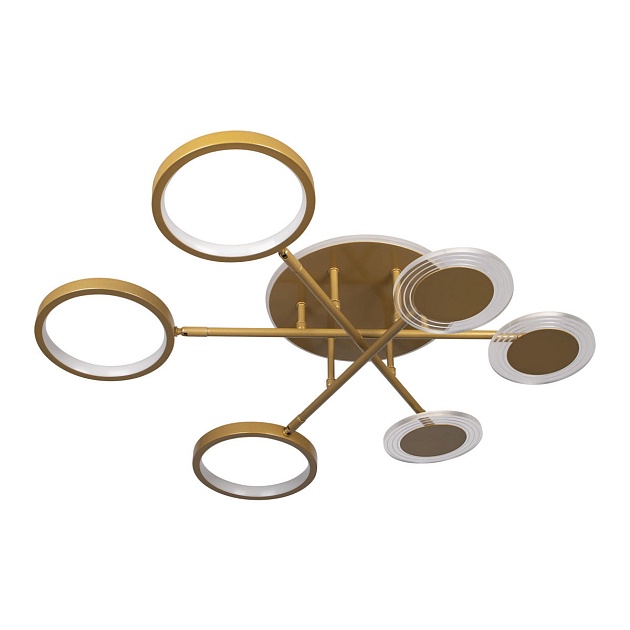 Потолочная светодиодная люстра Loft IT Megan 10164S Gold Фото № 1