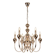 Подвесная люстра iLamp Lady 88003-6 GD