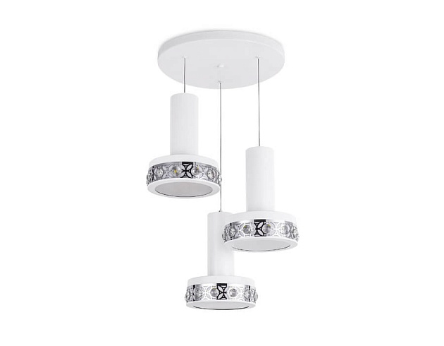 Подвесная светодиодная люстра Ambrella light Ice FA9492 Фото № 1