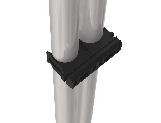 Гардеробная вешалка Sheffilton SHT-WR125 черный/хром лак 4404561201 Фото № 3