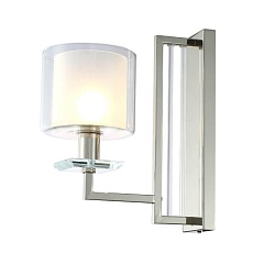 Бра Crystal Lux Nicolas AP1 Nickel/White 3