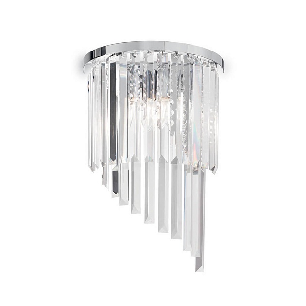 Настенный светильник Ideal Lux Carlton AP3 Cromo 168913 Фото № 1