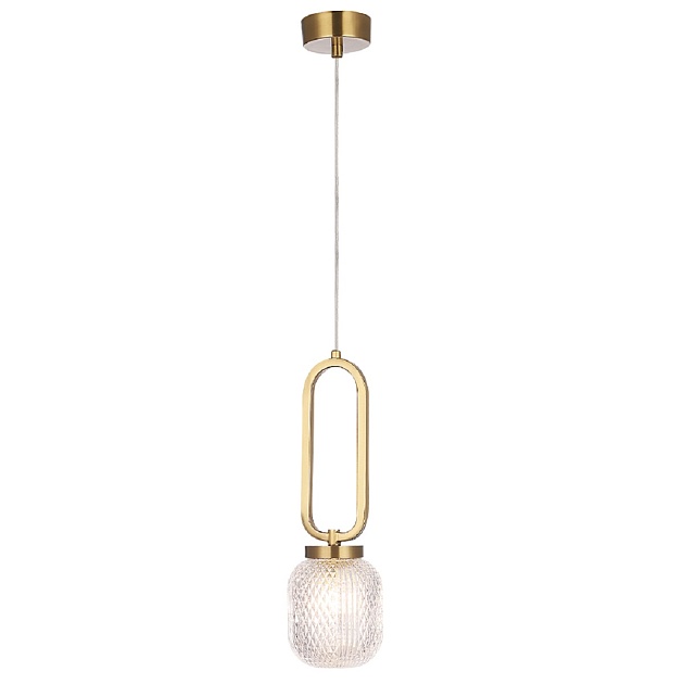 Подвесной светильник Crystal Lux Carolina SP1 V2 BRASS Фото № 3