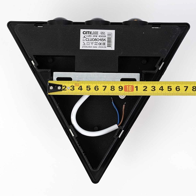 Уличный настенный светодиодный светильник Citilux Domus CLU0804BK Фото № 2