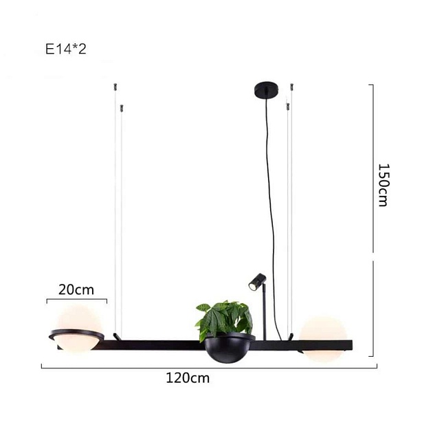 Подвесной светильник Imperium Loft Palma 204172-22 Фото № 2
