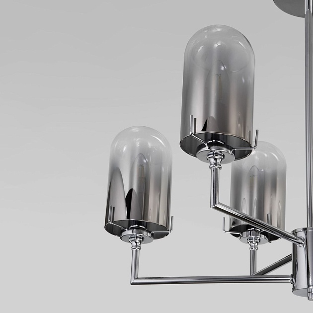 Подвесная люстра Eurosvet Pluto 60156/8 хром Фото № 3