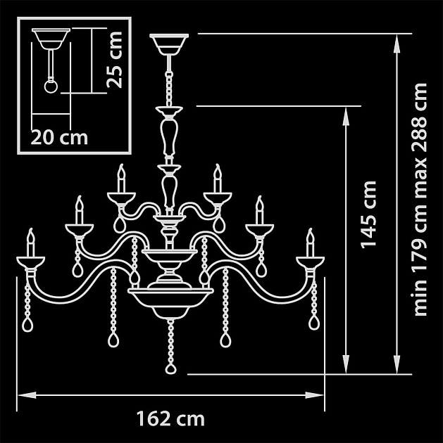 Подвесная люстра Osgona Artifici 719368 Фото № 2