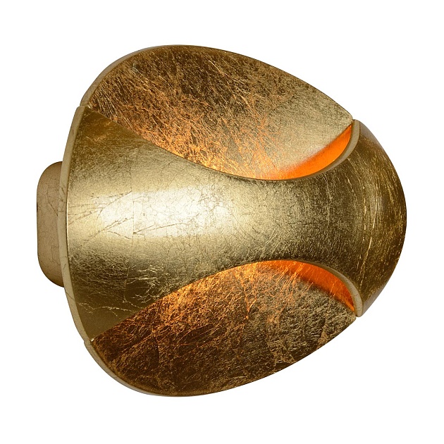 Настенный светодиодный светильник iLedex Flux ZD7151-6W Gold Фото № 1