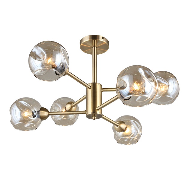 Потолочная люстра Omnilux Ostellato OML-93307-06 изображение 1 Потолочная люстра Omnilux Ostellato OML-93307-06 Фото № 1