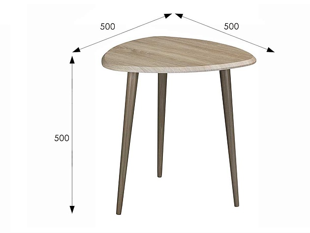 Журнальный стол Мебелик BeautyStyle 7 006462 изображение 3 Журнальный стол Мебелик BeautyStyle 7 006462 Фото № 3