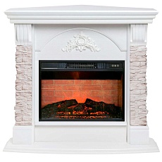 Электрокамин Realflame Athena Corner GR с очагом Irvine 24 309135
