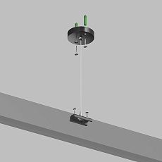 Подвесное крепление для шинопровода Denkirs Smart Base TR2106-BK 3