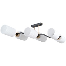 Потолочный светильник ILLUMICO IL0809-6ASQ-25 BK AB NAPLES 2