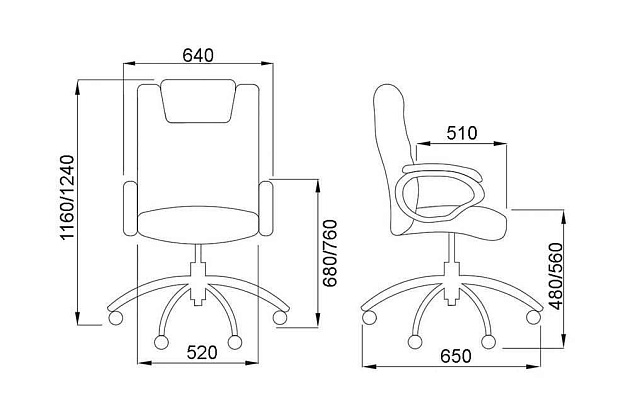 Кресло руководителя AksHome Leon чёрный, экокожа 44096 изображение 2 Кресло руководителя AksHome Leon чёрный, экокожа 44096 Фото № 2