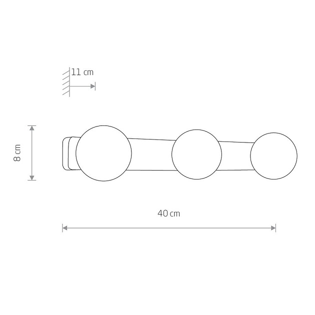 Настенный светильникNowodvorski Brazos 8056 Фото № 2