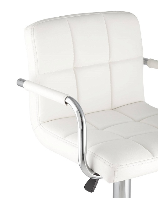 Барный стул Stool Group Малави белый BC-V003 white изображение 5 Барный стул Stool Group Малави белый BC-V003 white Фото № 5