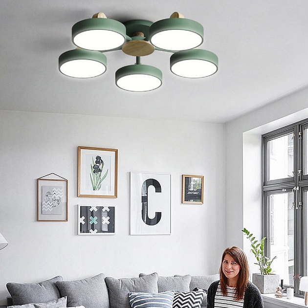 Потолочная светододная люстра Imperium Loft Move 178250-26 Фото № 4